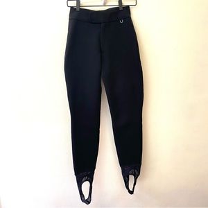 Schoeller Vintage Ski Bunny stirrup ski snow pants size 8 long